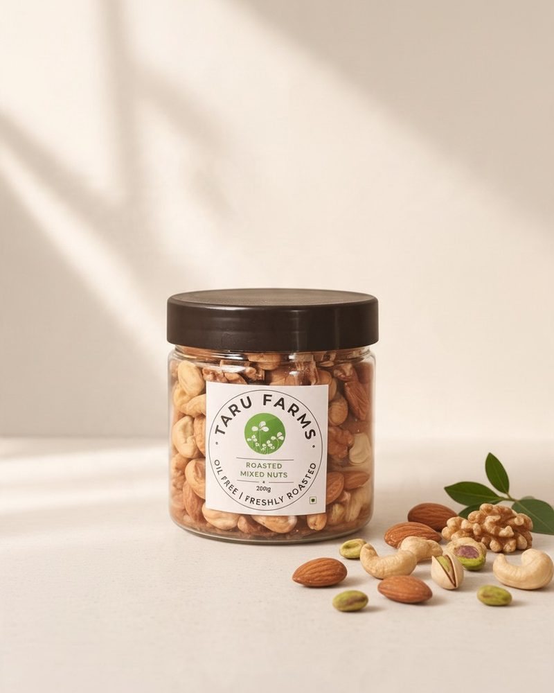 Taru Farms Roasted Mixed Nuts 200g jar